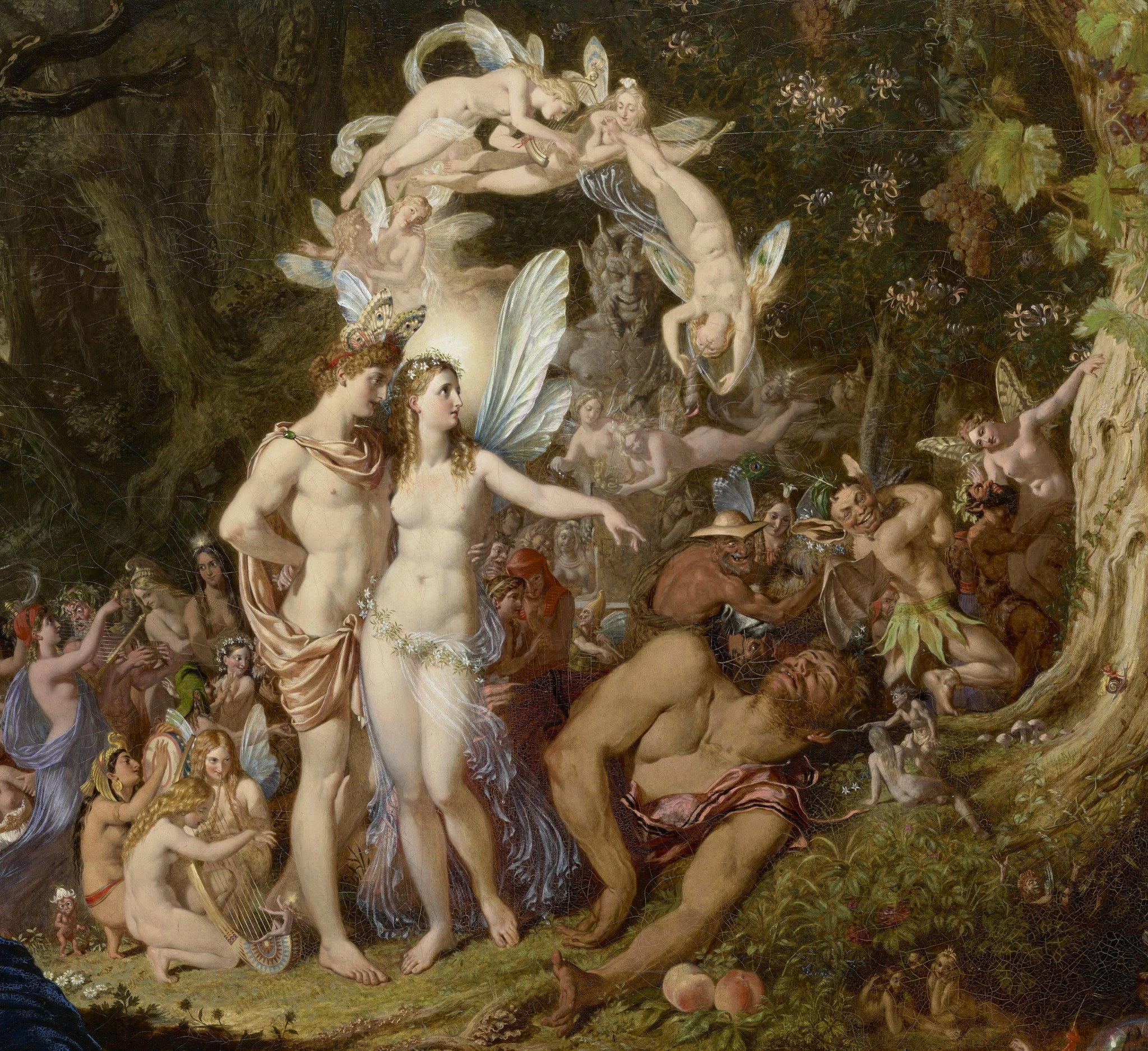 La riconciliazione di Oberon e Titania - dettaglio 2